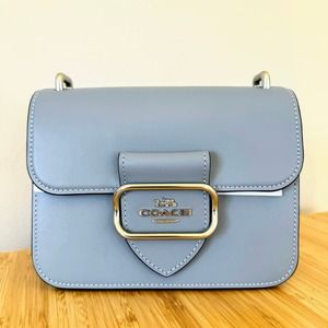 NWT ! Coach Morgan Square Crossbody (Grey mist)